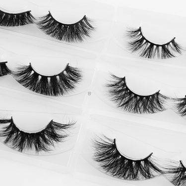 Handmade Fluffy Mink Eyelashes